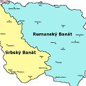 mapa Banátu